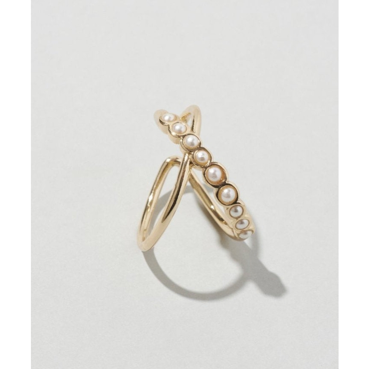 ゴールド | 【GOLDY】クロス ライン ドループ イヤーカフ 2251011 | SETUP7【WOMEN】