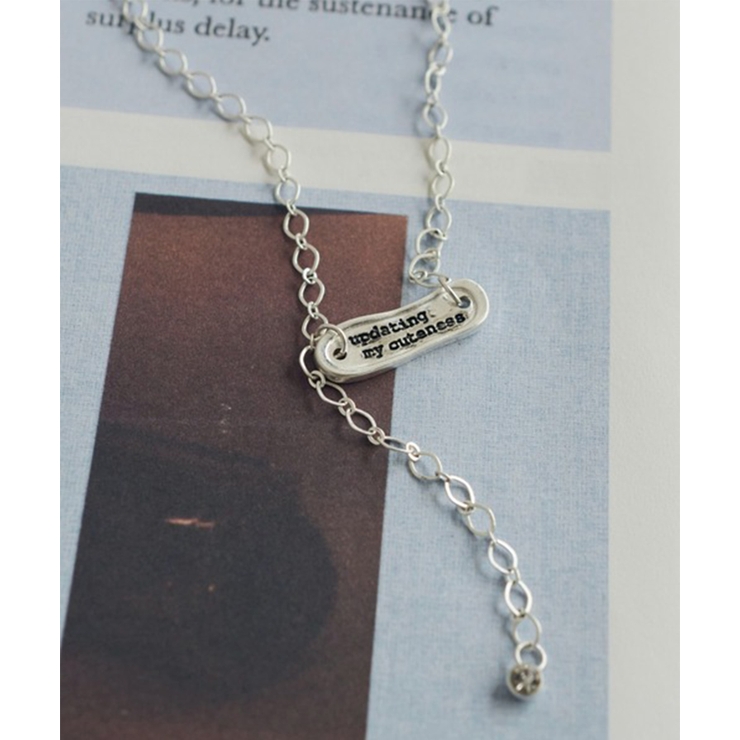 【GOLDY】レタリング プレート チェーン ネックレス 3251013 | SETUP7【WOMEN】 | 詳細画像8 