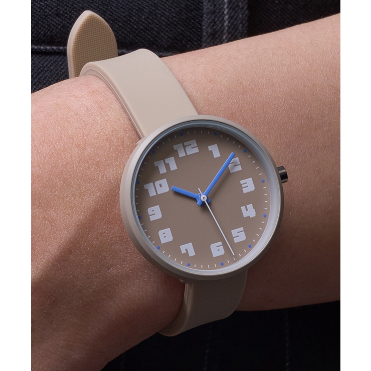 ベージュ | 【SETUP7】カジュアルシリコンウォッチ YM133 FW | SETUP7【WOMEN】