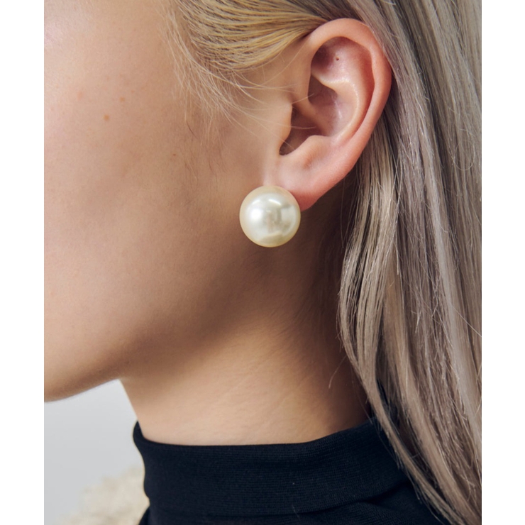 【GOLDY】ビッグ パール ２WAY ピアス 1251010 | SETUP7【WOMEN】 | 詳細画像4 