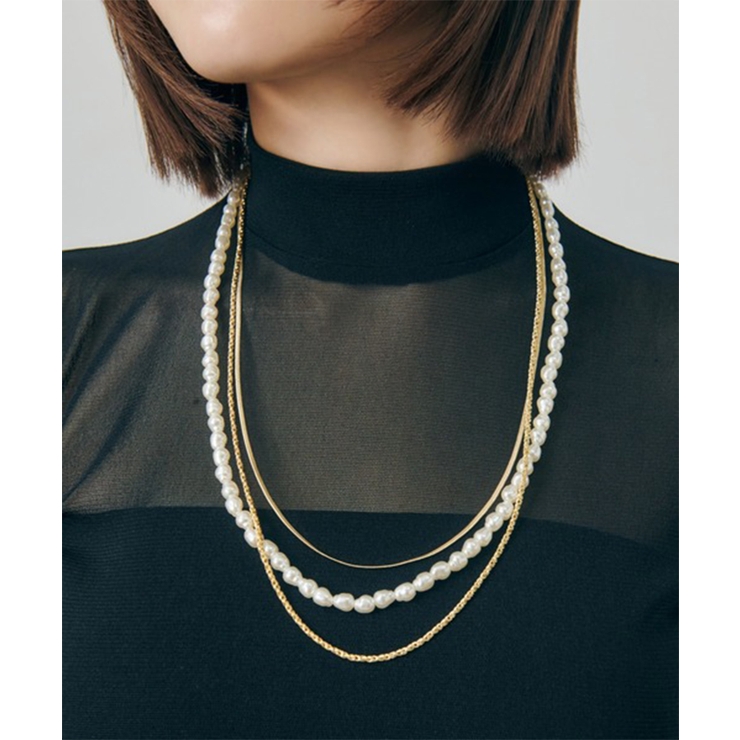 パール × チェーン | SETUP7【WOMEN】 | 詳細画像9