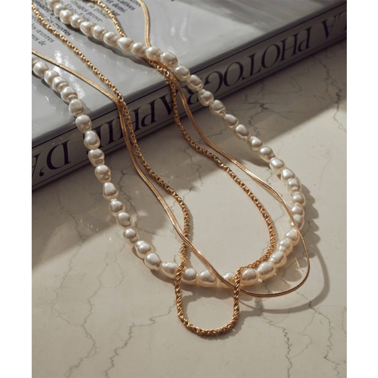 ゴールド | パール × チェーン | SETUP7【WOMEN】