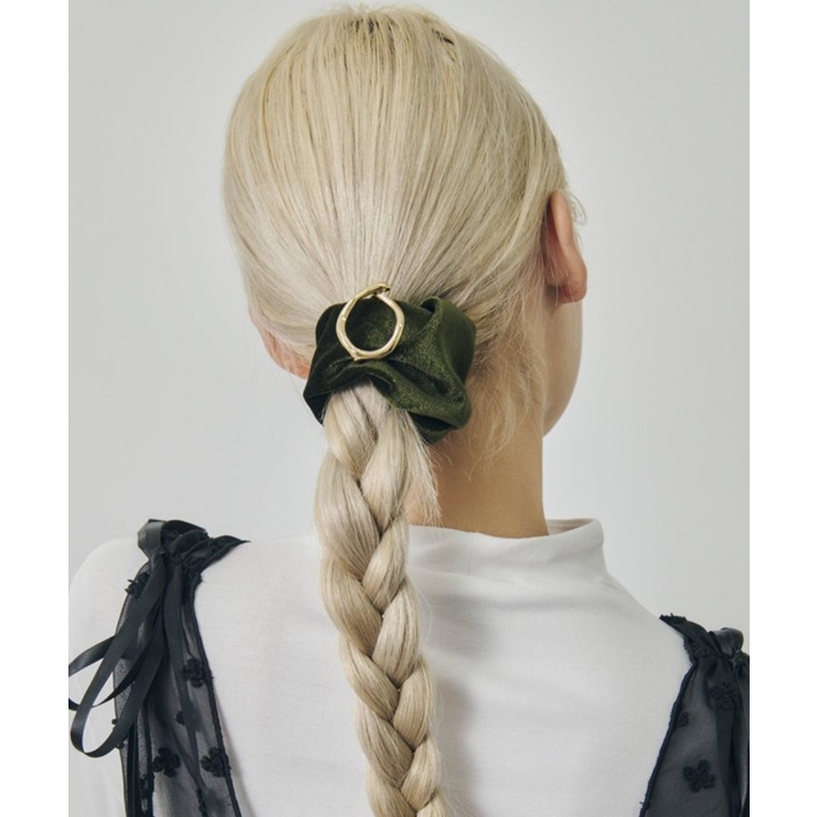 【GOLDY】ベロア メタル ポニー フック 6251003 | SETUP7【WOMEN】 | 詳細画像6 