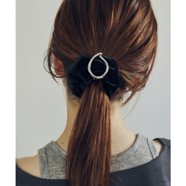 ブラック | 【GOLDY】ベロア メタル ポニー フック 6251003 | SETUP7【WOMEN】