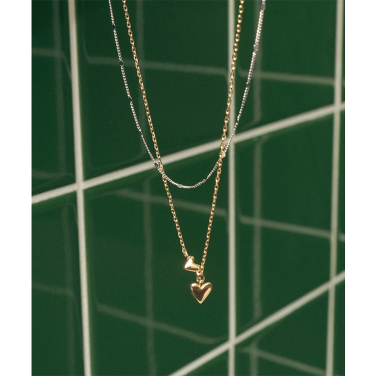 【GOLDY】プティ ツインズ ハート ネックレス 3251005 | SETUP7【WOMEN】 | 詳細画像11 