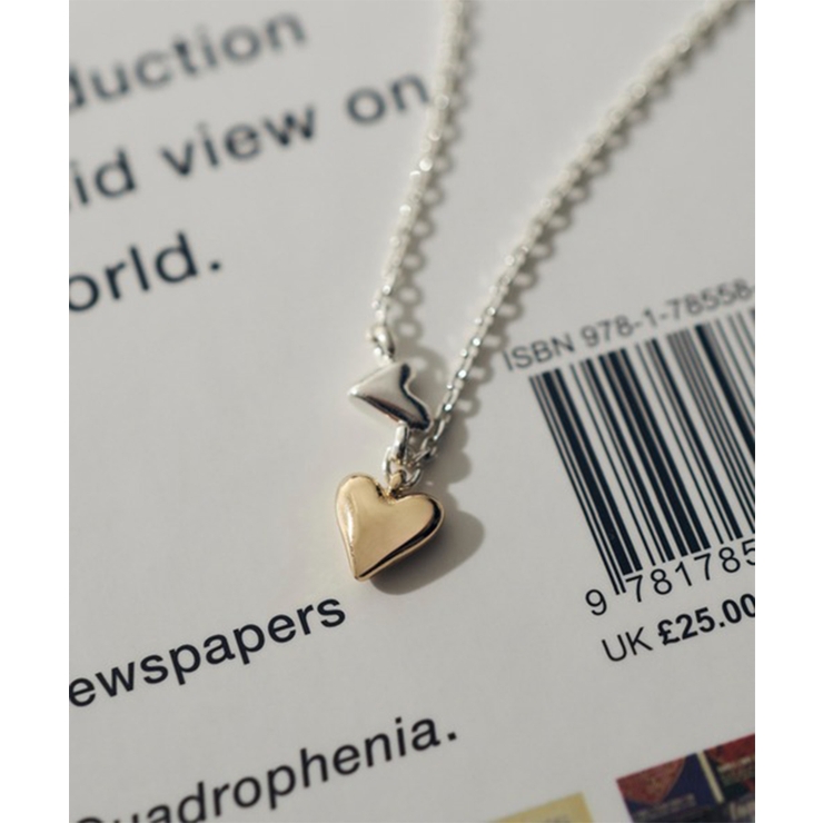 シルバー系その他 | 【GOLDY】プティ ツインズ ハート ネックレス 3251005 | SETUP7【WOMEN】