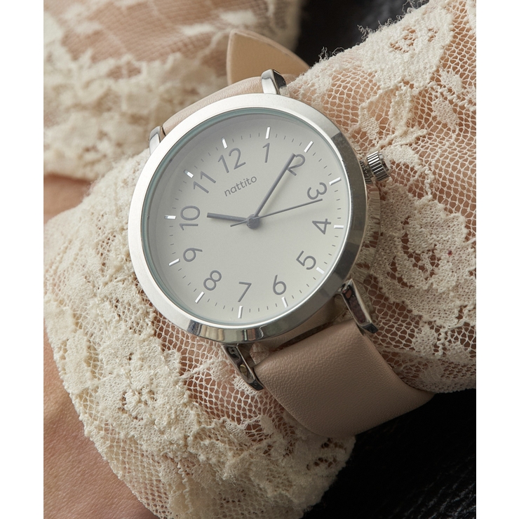 ベージュ | 【SETUP7】シンプルレザーウォッチ MKL2027 FW | SETUP7【WOMEN】