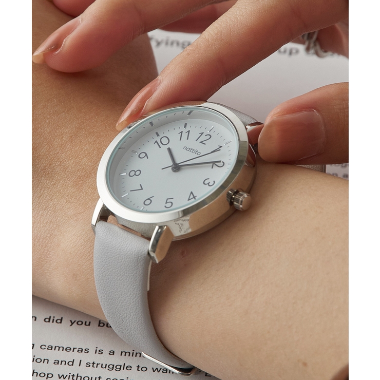 グレー | 【SETUP7】シンプルレザーウォッチ MKL2027 FW | SETUP7【WOMEN】