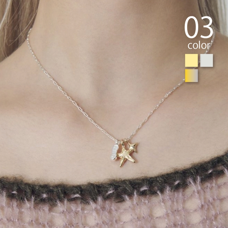 【GOLDY】メッセージスターネックレス 3251203 | SETUP7【WOMEN】 | 詳細画像1 