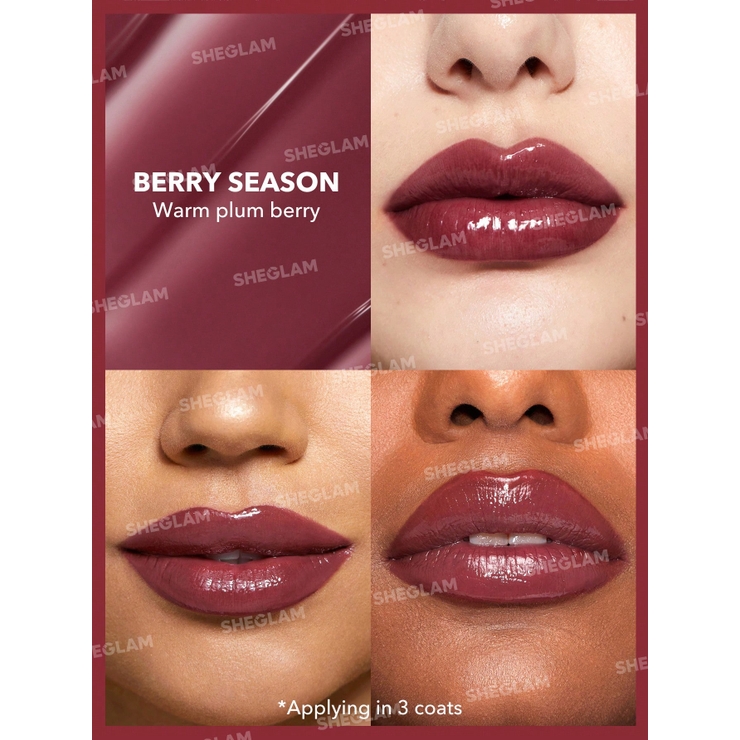 Berry Season | パーフェクト シャイン リップ プランパー | SHEGLAM