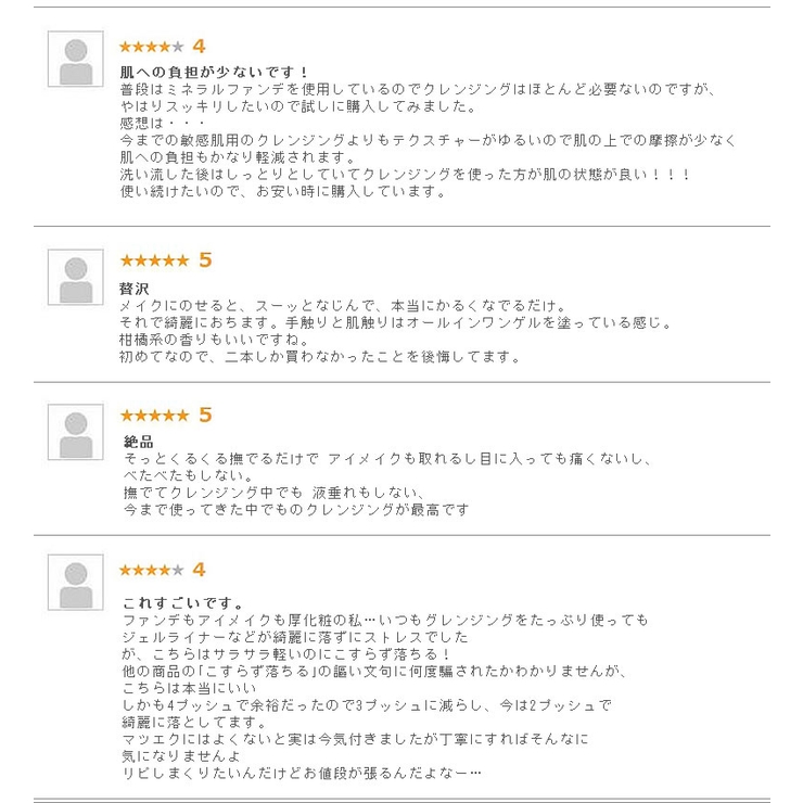 生コラーゲン クレンジングジェル 150g プラセンタ AHA つっぱらない | 白くま化粧品 | 詳細画像7 