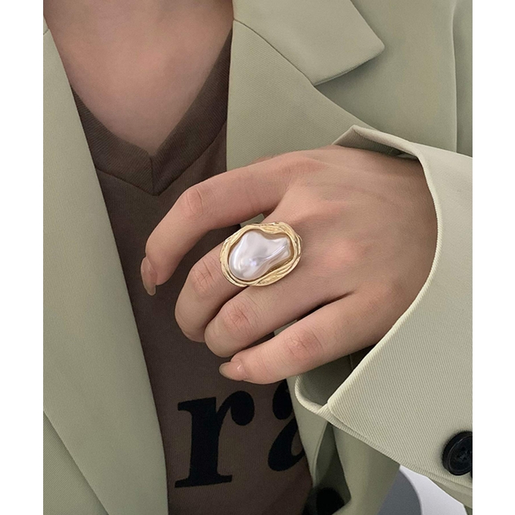 冬新作 バロックパール リング[品番：MG000007936]｜ShopNikoNiko