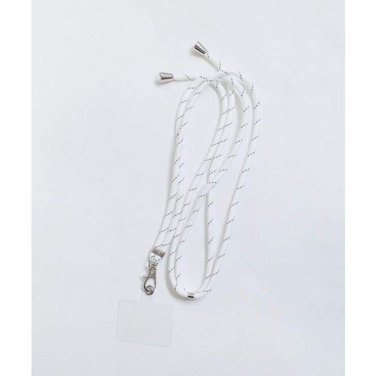 ホワイト | 冬新作 スマホショルダー ストラップホルダー | ShopNikoNiko