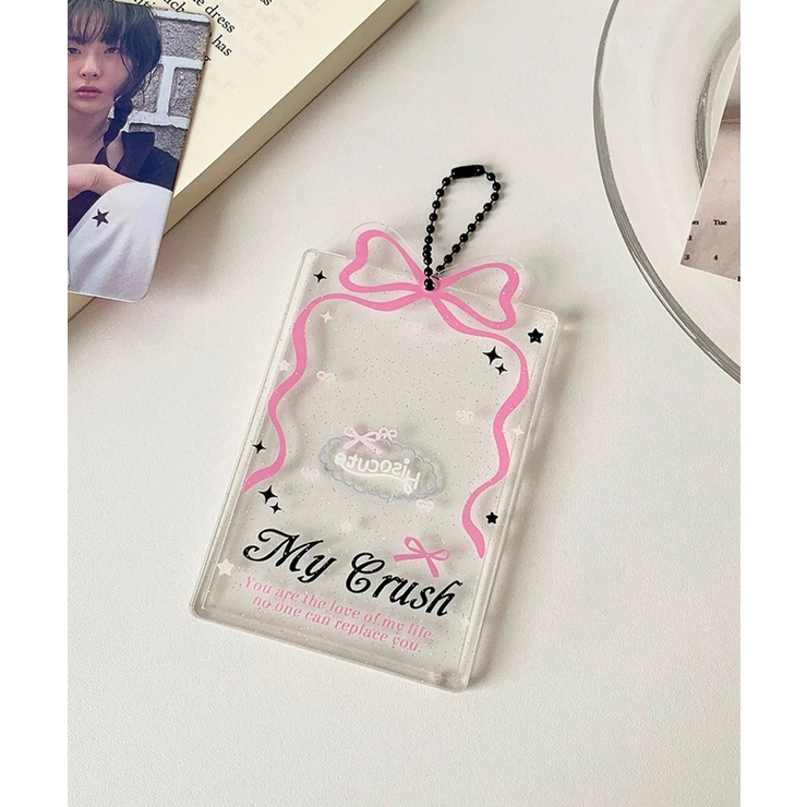 ピンク | 冬新作 リボンデザイン クリア | ShopNikoNiko