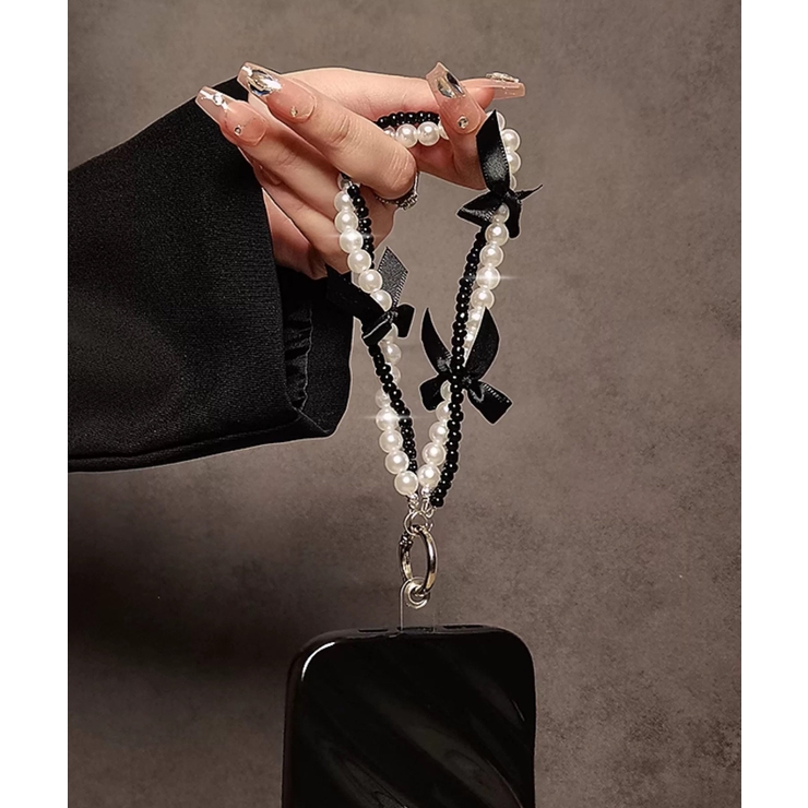 冬新作 リボン フェイクパール | ShopNikoNiko | 詳細画像6 