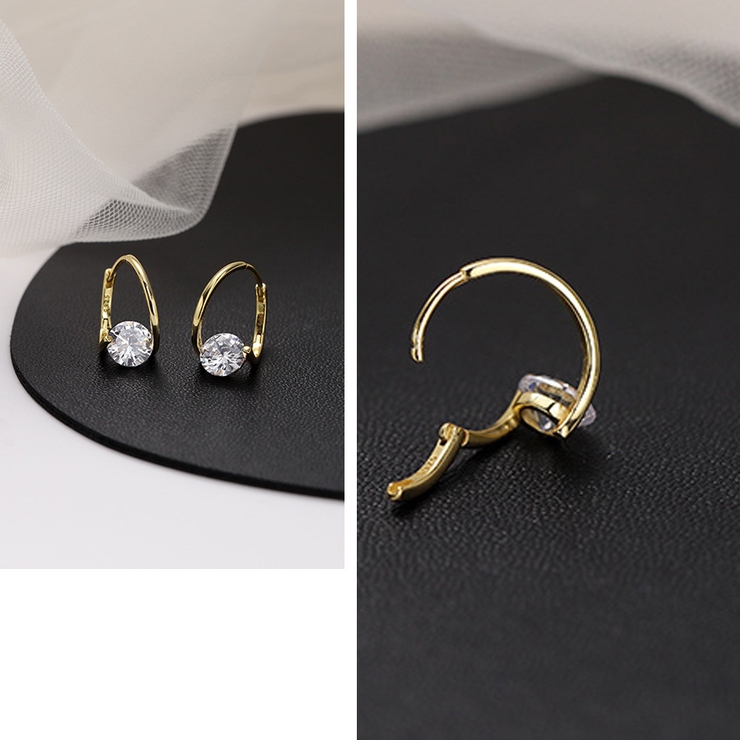 フープピアス リングピアス 小振り | shoppinggo | 詳細画像3 