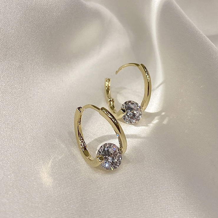 フープピアス リングピアス 小振り | shoppinggo | 詳細画像4 