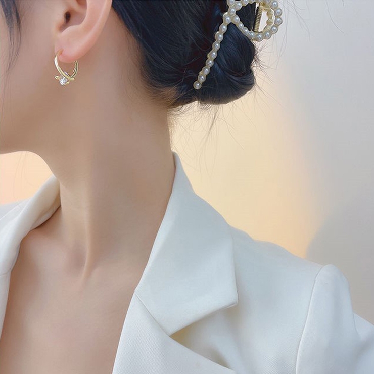 フープピアス リングピアス 小振り | shoppinggo | 詳細画像8 