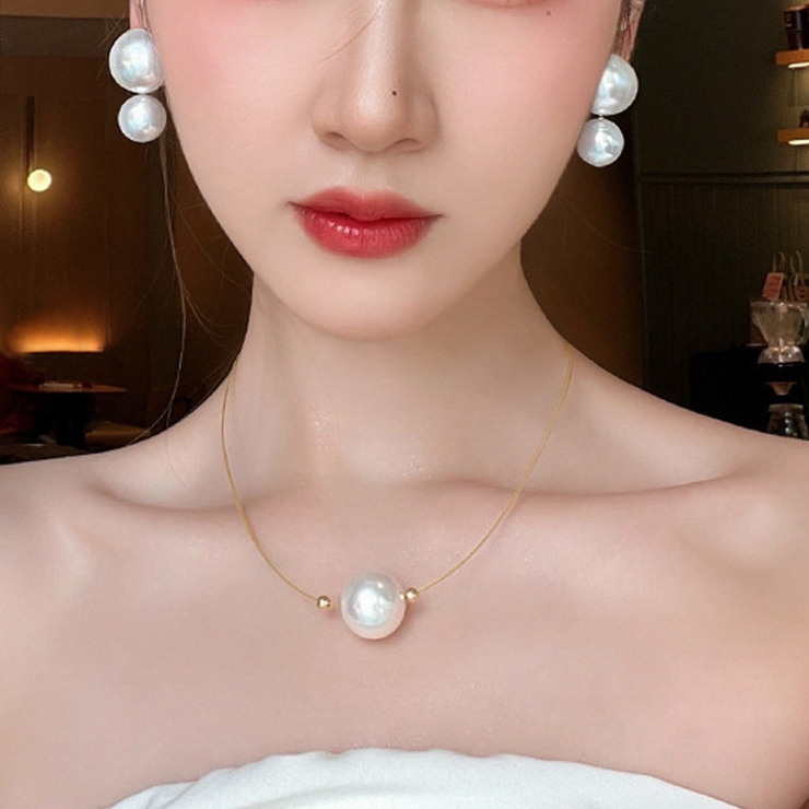 Melody Accessory ピアス パールキャッチ ステンレス 日本製