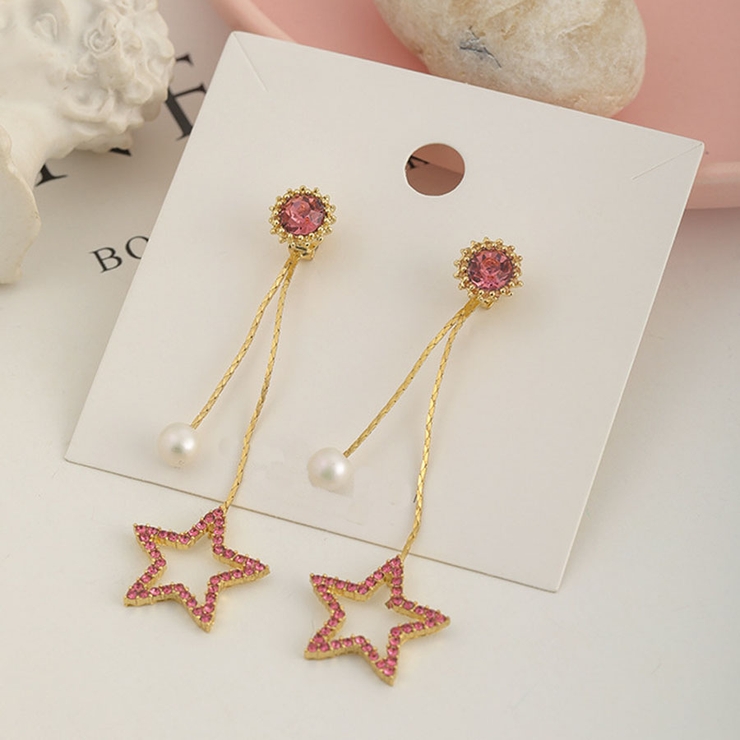 パール ピアス 星 | shoppinggo | 詳細画像4 