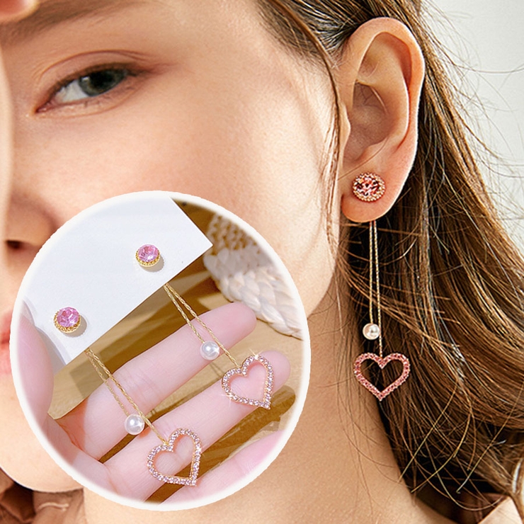 パール ピアス 星[品番：JRKW0004625]｜shoppinggo