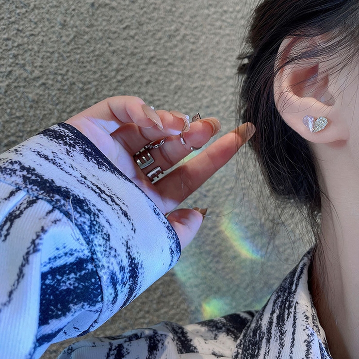 ピアス ピンクハート 可愛いピアス | shoppinggo | 詳細画像11 