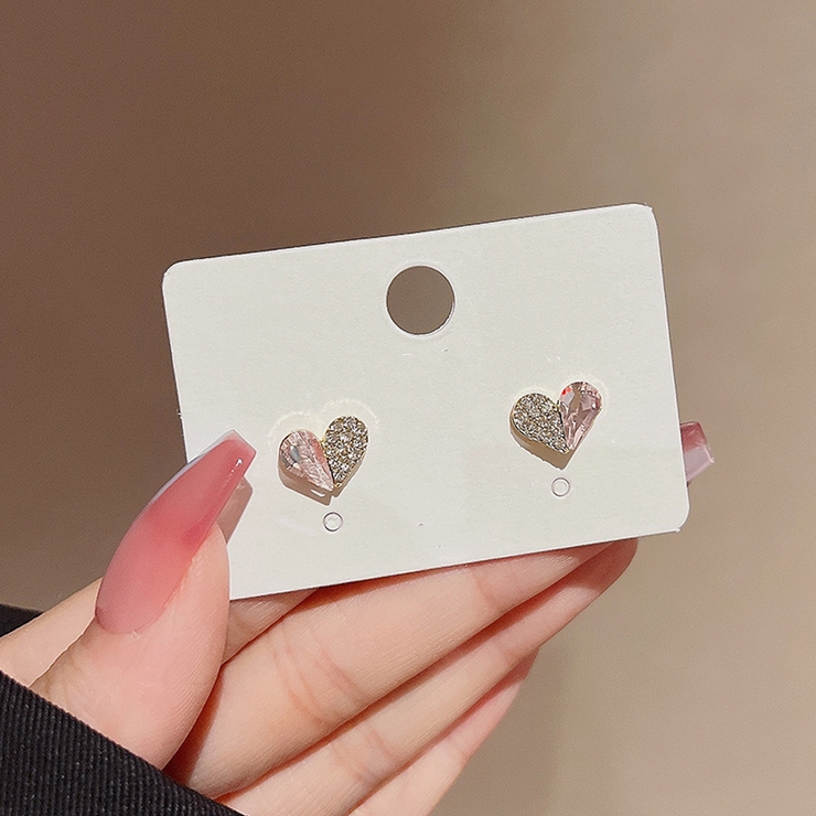 ピンク | ピアス ピンクハート 可愛いピアス | shoppinggo