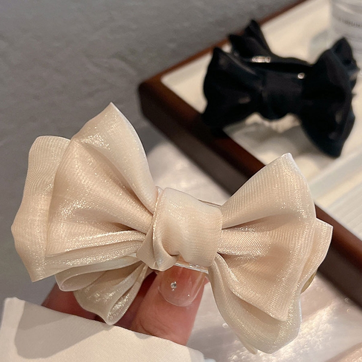 リボンバレッタ ダブル 清楚 | shoppinggo | 詳細画像6 