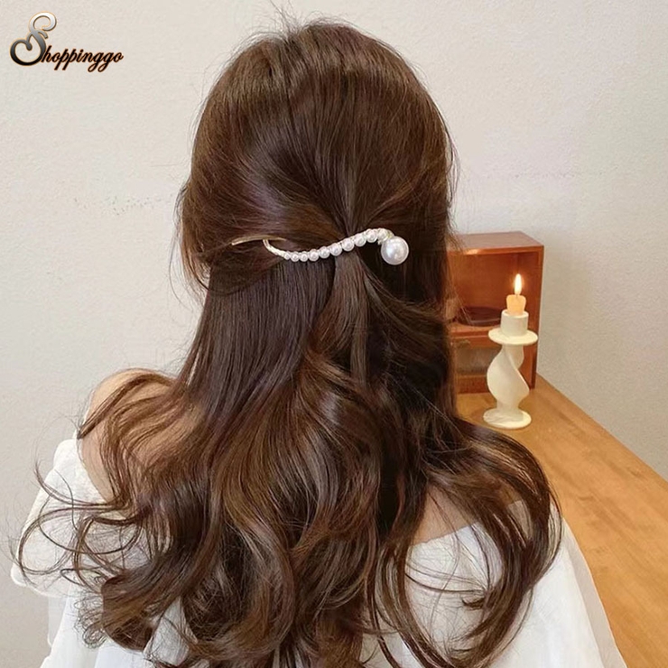 キラキラヘアピン クリップ 花 | shoppinggo | 詳細画像1 