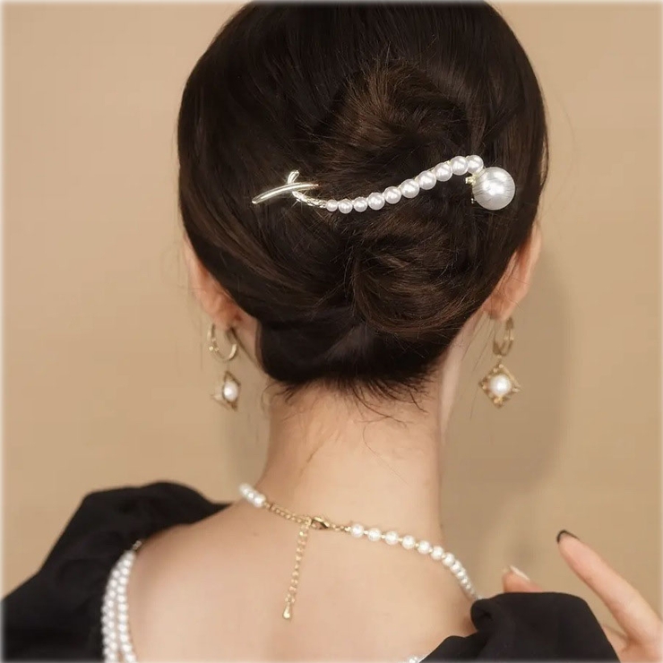 キラキラヘアピン クリップ 花 | shoppinggo | 詳細画像8 