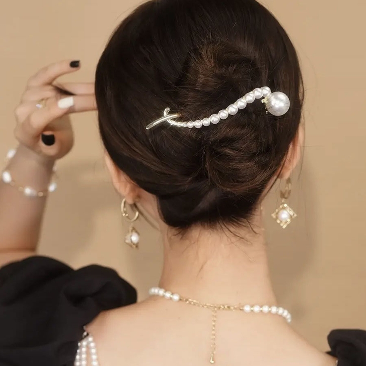 キラキラヘアピン クリップ 花 | shoppinggo | 詳細画像10 