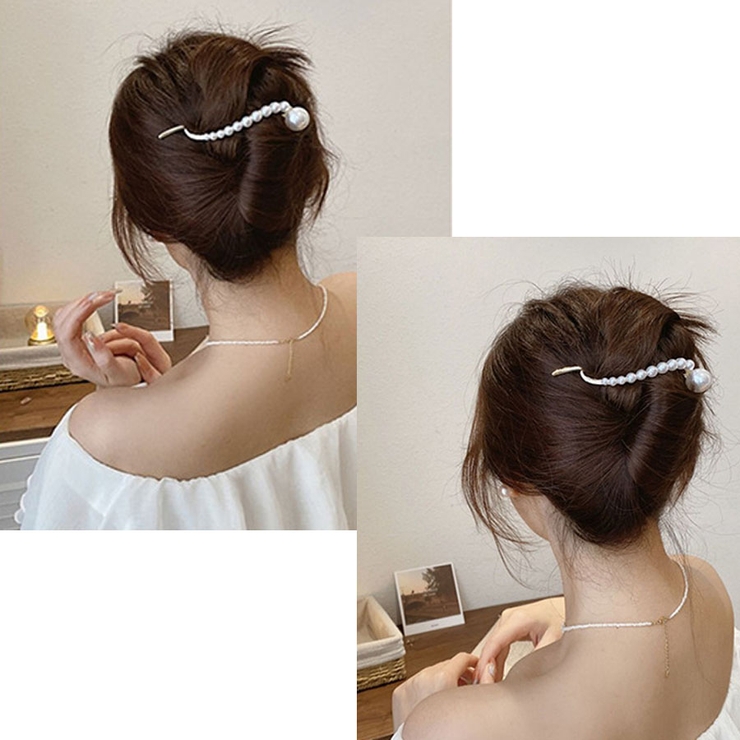 キラキラヘアピン クリップ 花 | shoppinggo | 詳細画像11 