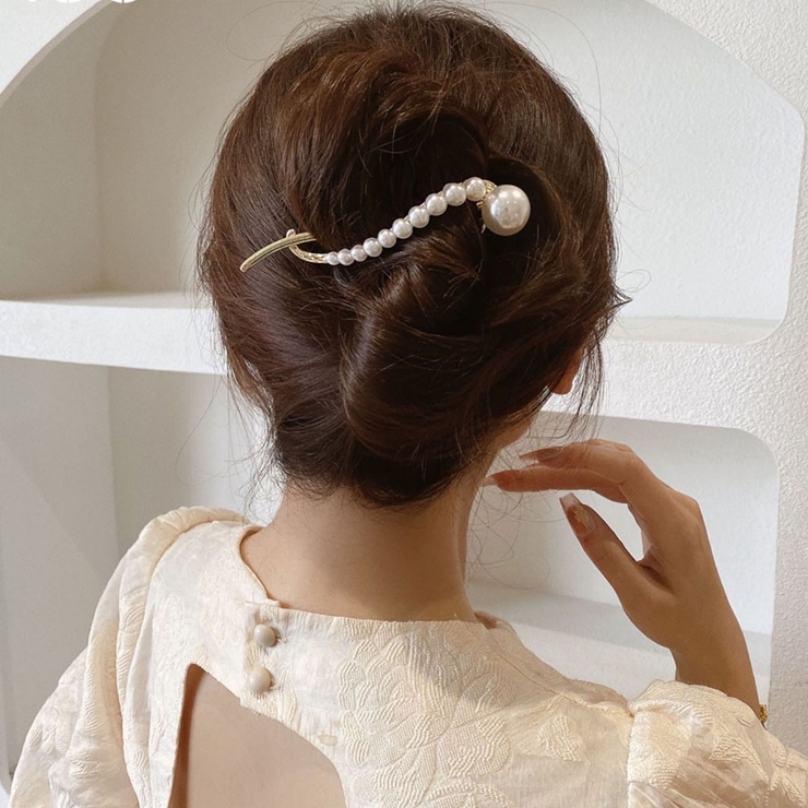 キラキラヘアピン クリップ 花 | shoppinggo | 詳細画像12 