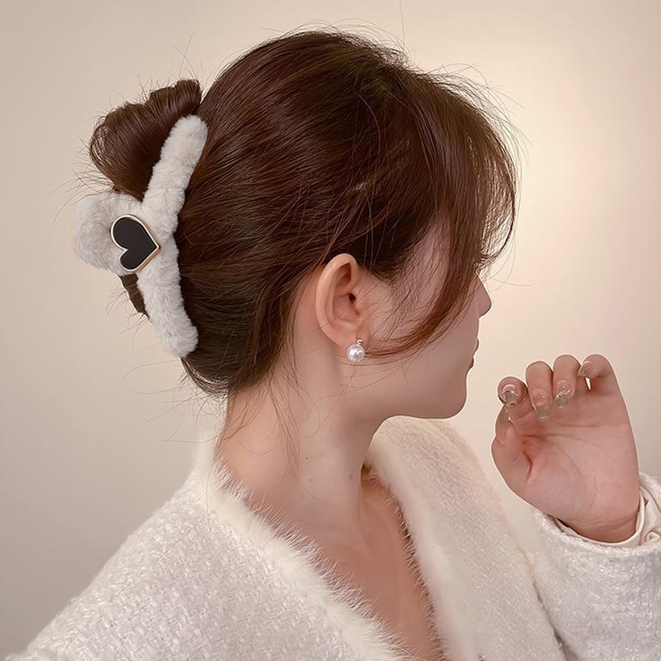ヘアクリップ ハート バンスクリップ | shoppinggo | 詳細画像5 