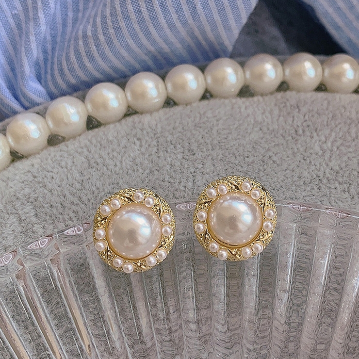 ピアス パール スタッドピアス | shoppinggo | 詳細画像9 