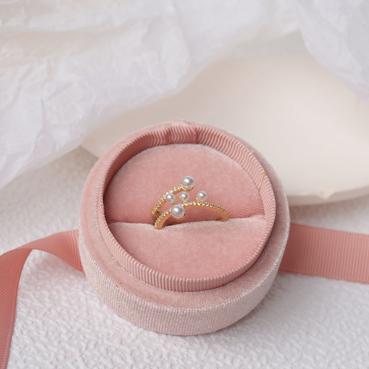 指輪 パール オープン | shoppinggo | 詳細画像2 