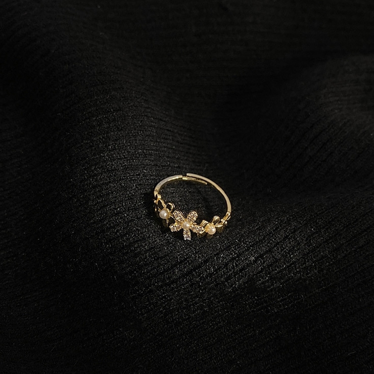 指輪 花 パール | shoppinggo | 詳細画像2 