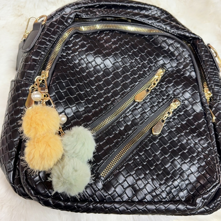 ポンポン ファーチャーム ふわふわ | shoppinggo | 詳細画像11 