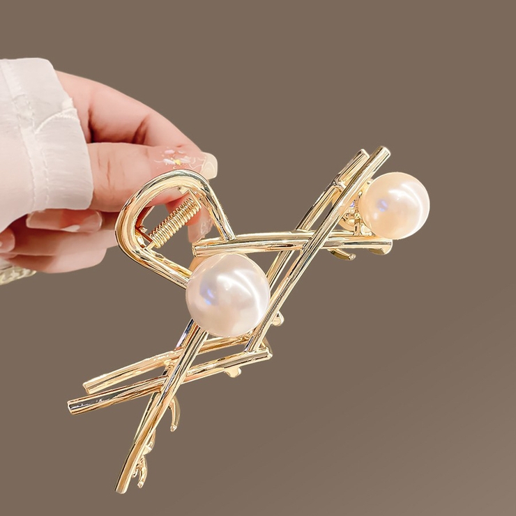 パール バンスクリップ ヘアクリップ | shoppinggo | 詳細画像11 