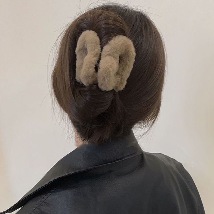 ヘアクリップ ハート ファー | shoppinggo | 詳細画像9 
