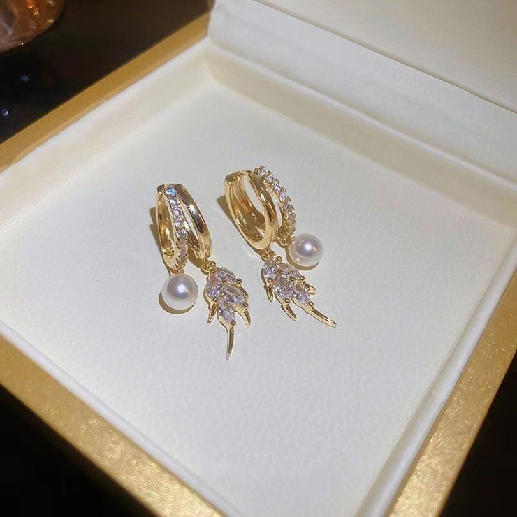 フープピアス パール リングピアス | shoppinggo | 詳細画像3 