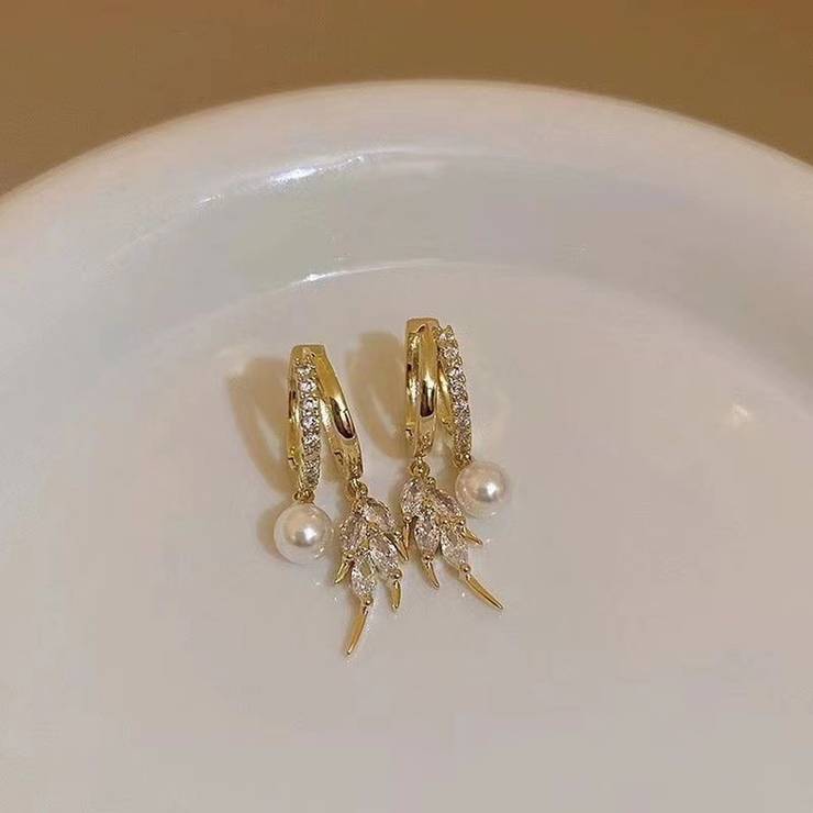 フープピアス パール リングピアス | shoppinggo | 詳細画像5 