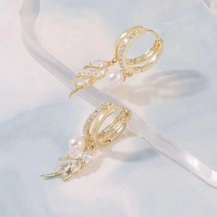 フープピアス パール リングピアス | shoppinggo | 詳細画像6 