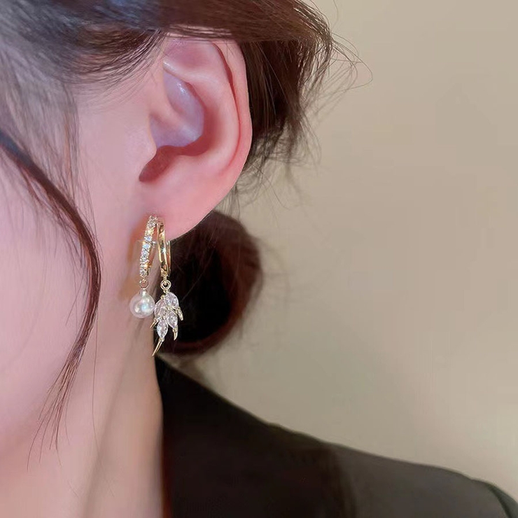 フープピアス パール リングピアス | shoppinggo | 詳細画像11 