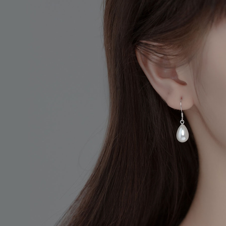 パールピアス フックピアス 揺れる | shoppinggo | 詳細画像12 