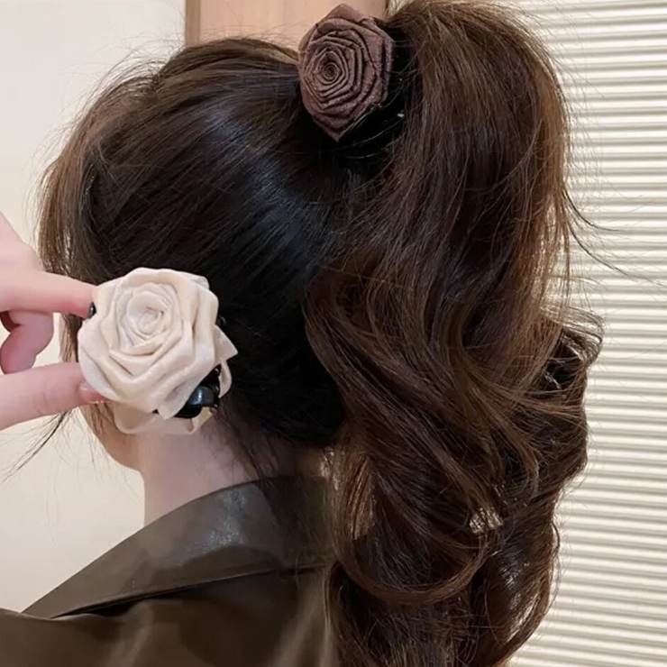 ミニヘアクリップ 花 1個入り | shoppinggo | 詳細画像6 