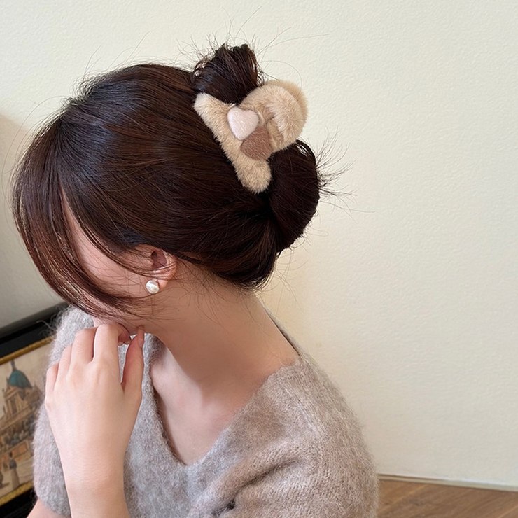 ヘアクリップ ハート バンスクリップ | shoppinggo | 詳細画像8 