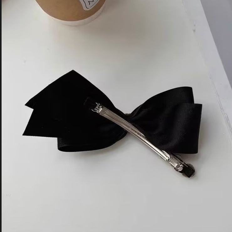 リボンバレッタ パールヘアクリップ ヘアアクセ | shoppinggo | 詳細画像7 