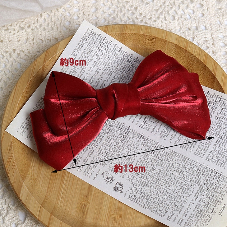 ビックリボンバレッタ 小さめ ヘアクリップ | shoppinggo | 詳細画像2 