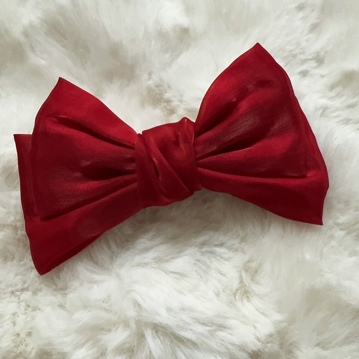 ビックリボンバレッタ 小さめ ヘアクリップ | shoppinggo | 詳細画像7 